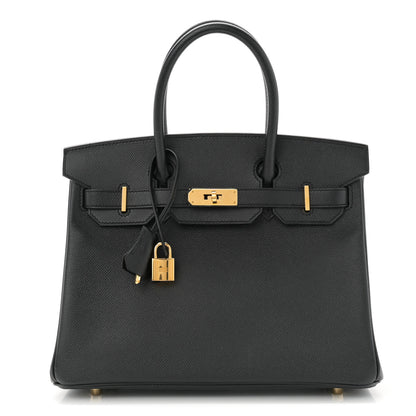 Hermes Epsom BIRKIN 30 Black 1 of 12