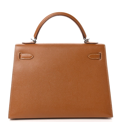 Hermes Epsom Kelly Sellier 32 Gold 3 of 32