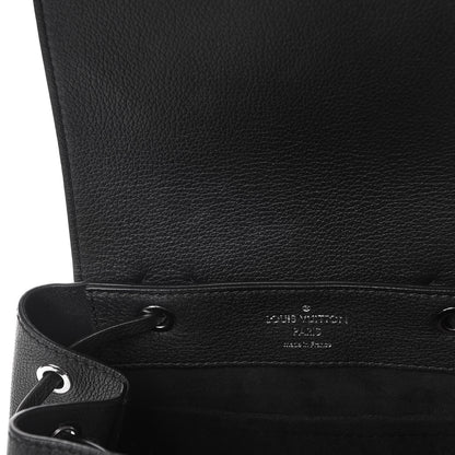 Louis Vuitton Calfskin Lockme Backpack Black 11 of 13