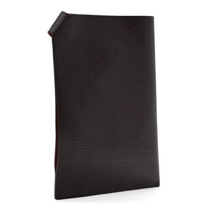 Hermes Chevre Mysore Tarmac PM Passport Holder Rouge Sellier 3 of 6