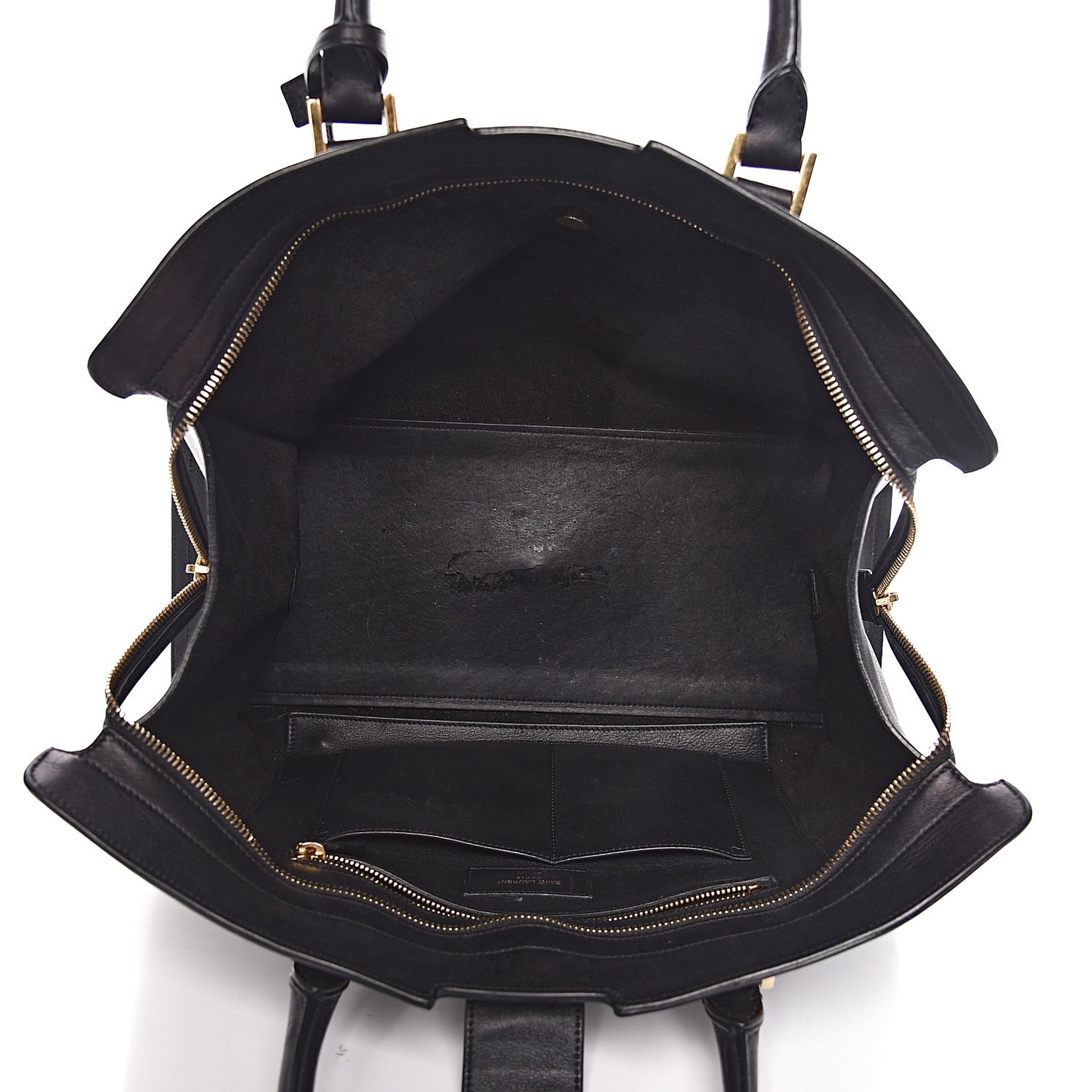 Calfskin Medium Classic Y Cabas Black