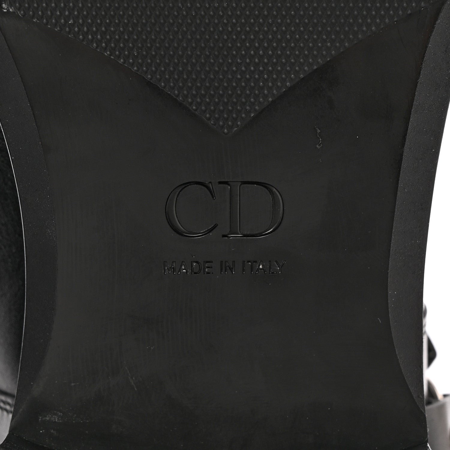 Christian Dior Polished Calfskin Mens Buckle Monk Shoe 44 Black 6 of 10