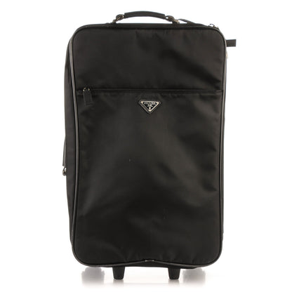 Prada Tessuto Saffiano Trolley Luggage Nero Black 1 of 8