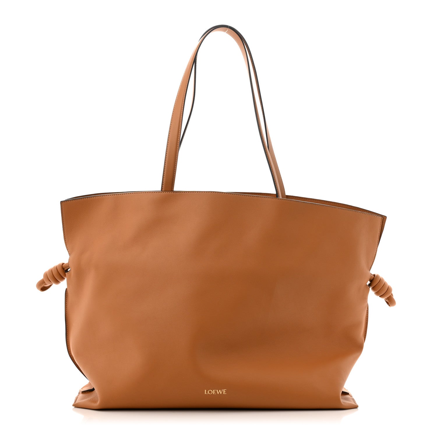 Loewe Calfskin XL Flamenco Knot Bag Warm Desert 1 of 9