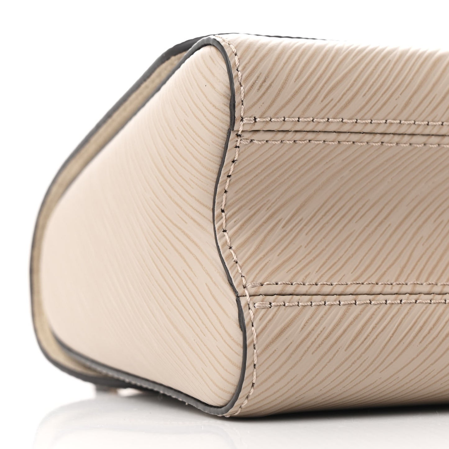 Epi Twist Top Handle Shoulder Bag PM Griege