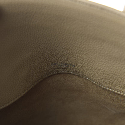 Saint Laurent Grained Calfskin Small Supple Sac De Jour Sable Beige 8 of 10
