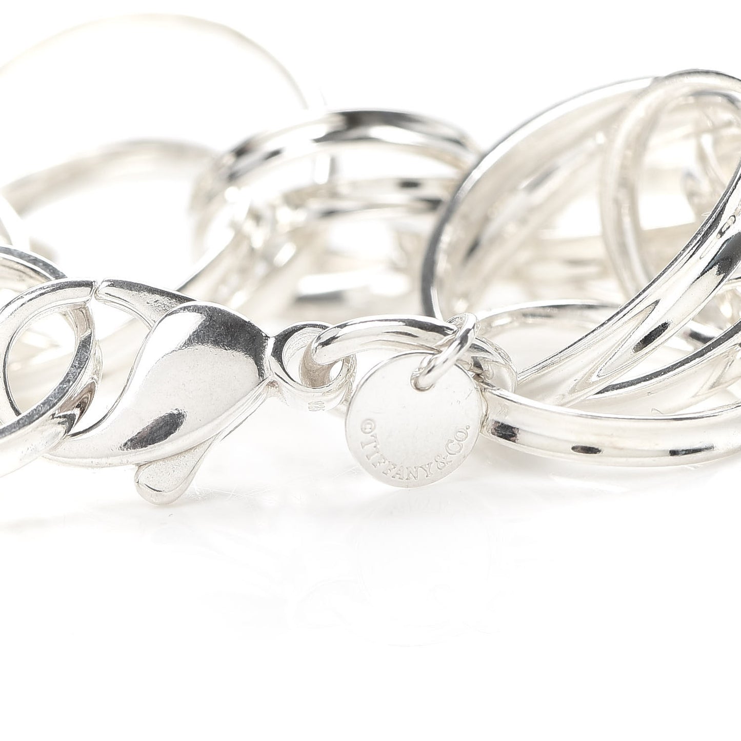 Sterling Silver 1837 Interlocking Circles Bracelet