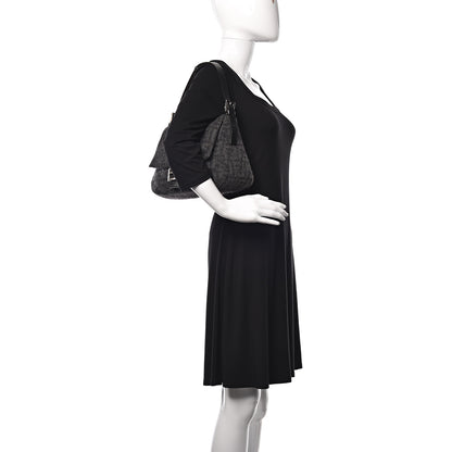Fendi Wool Zucca Mama Baguette Grey 2 of 8