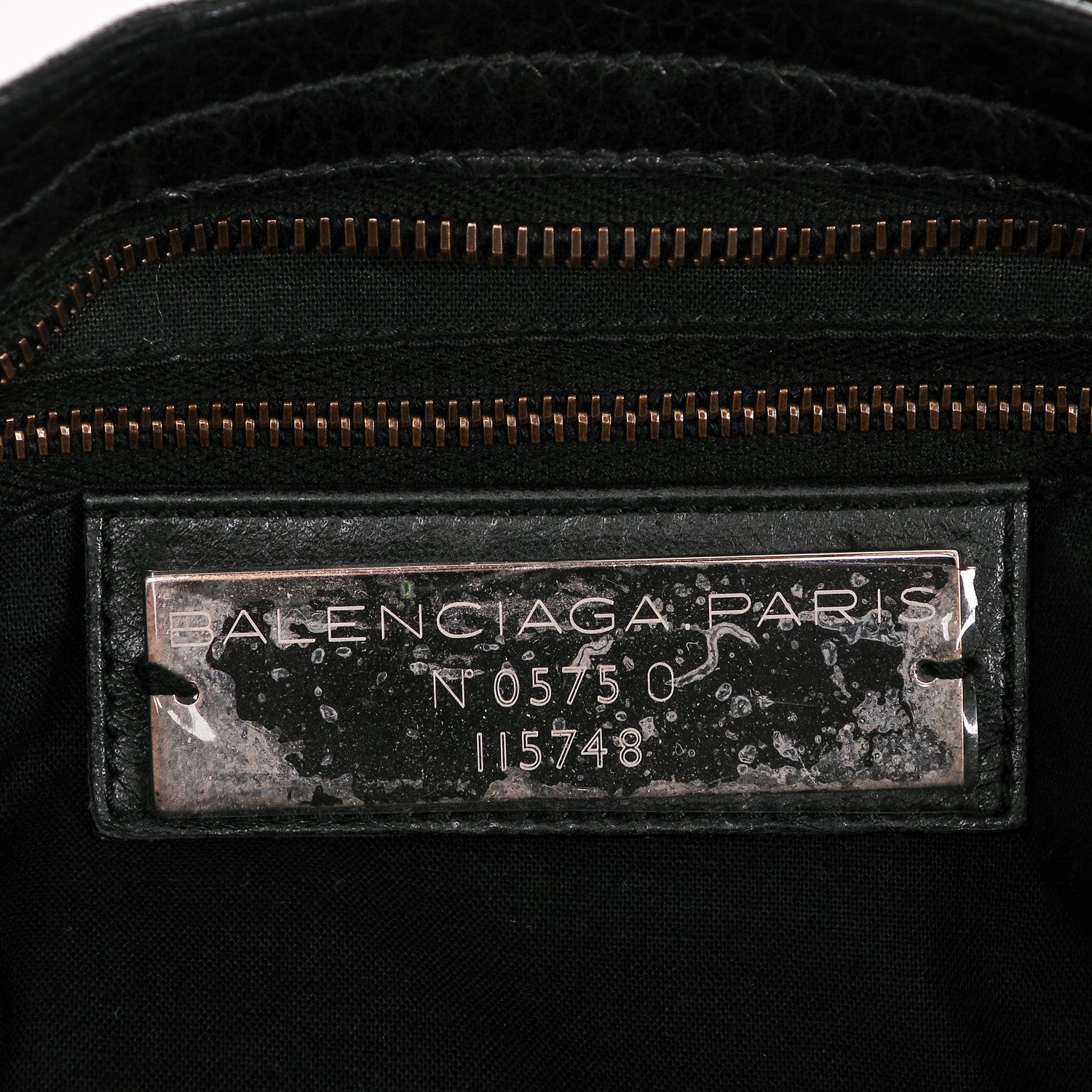 Balenciaga Agneau Classic Hardware City Black 6 of 6