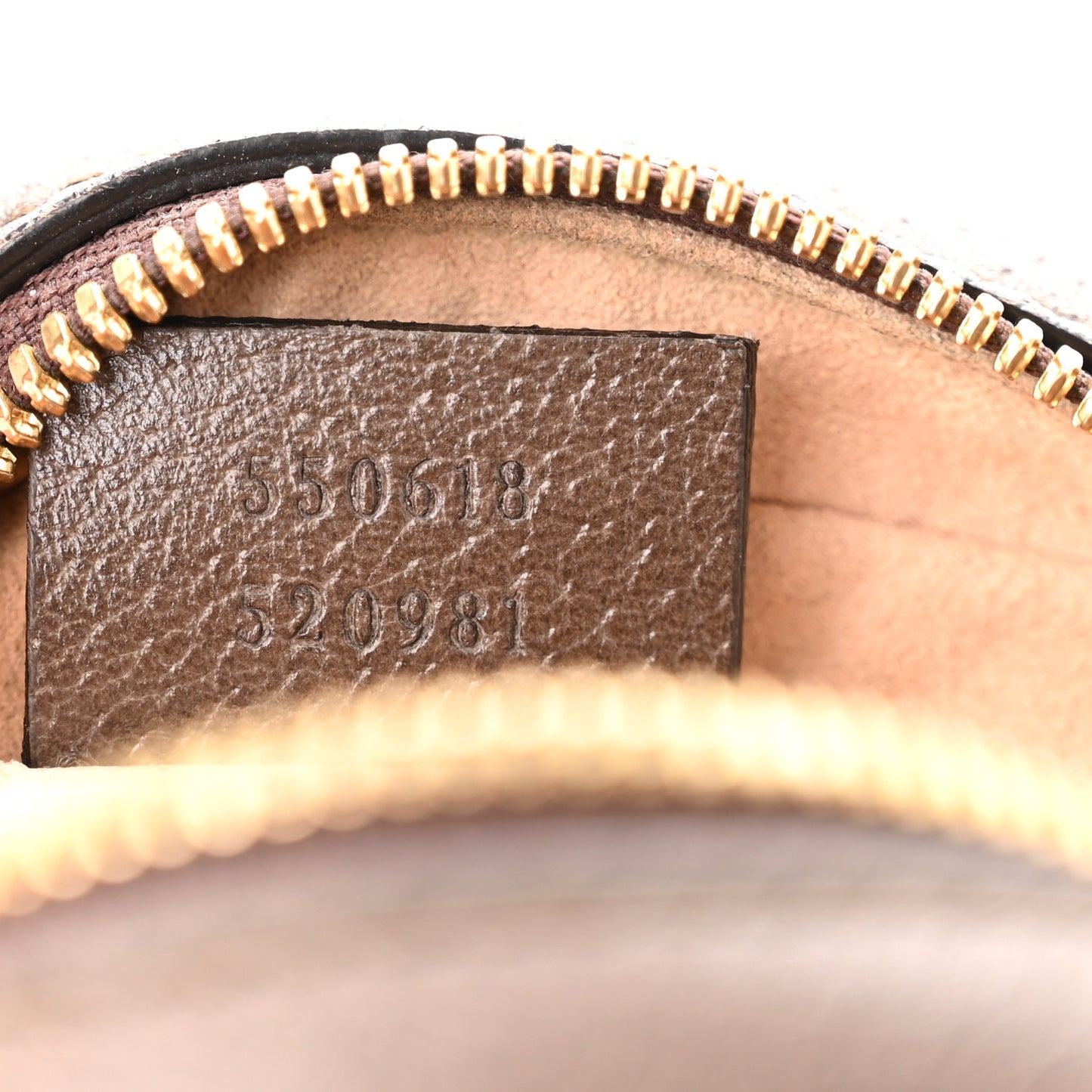 GG Supreme Monogram Web Mini Ophidia Round Shoulder Bag Brown