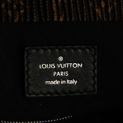 Louis Vuitton Monogram Canvas Pleated Explorer Bag MM 6 of 8