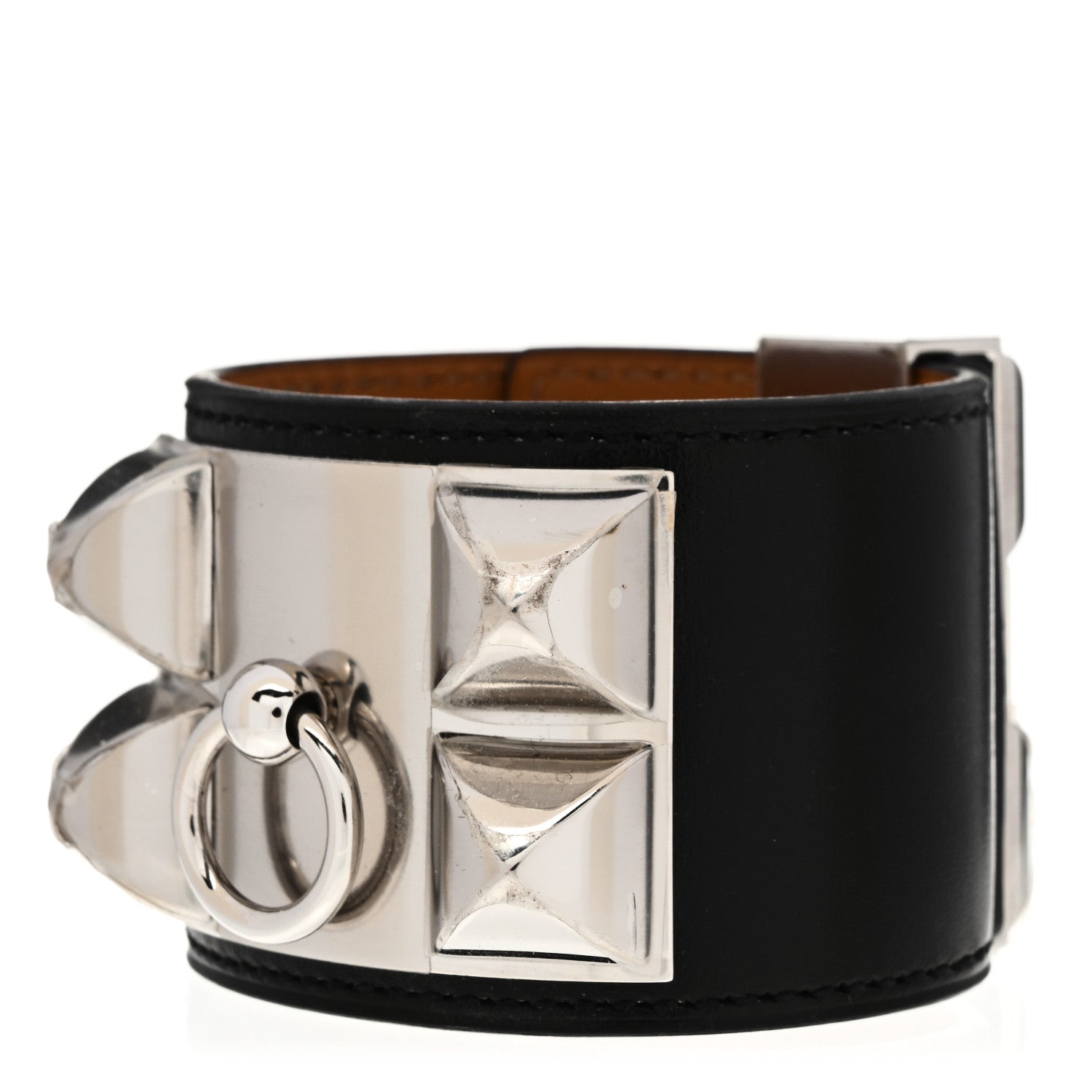 Hermes Box Collier De Chien CDC Bracelet XS Black 1 of 5