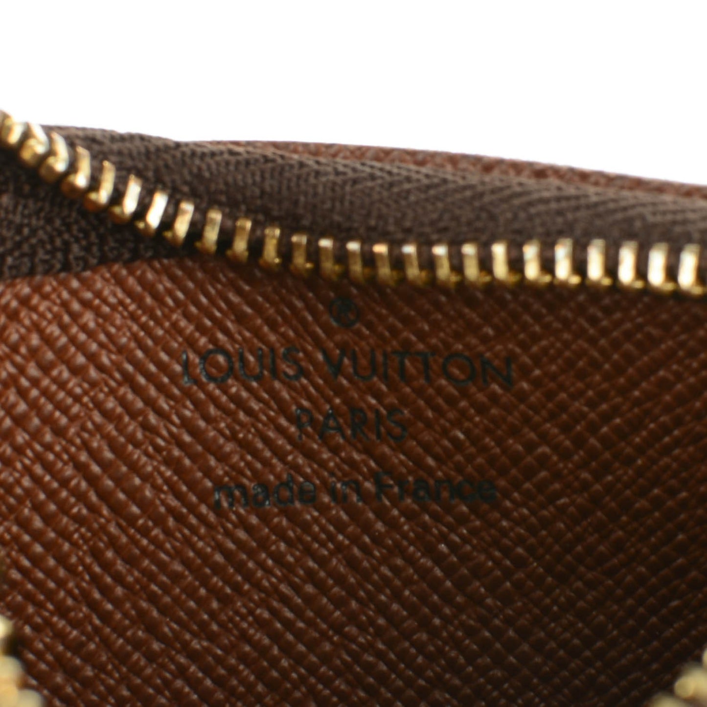 Monogram Key Pouch
