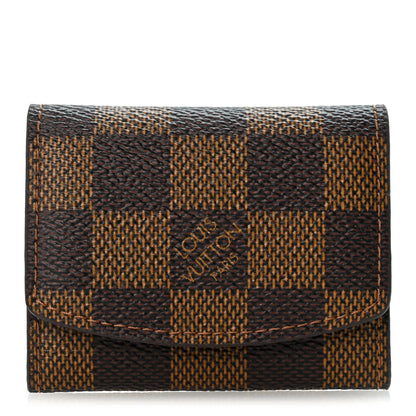 Louis Vuitton Damier Ebene Cufflinks Case 1 of 7