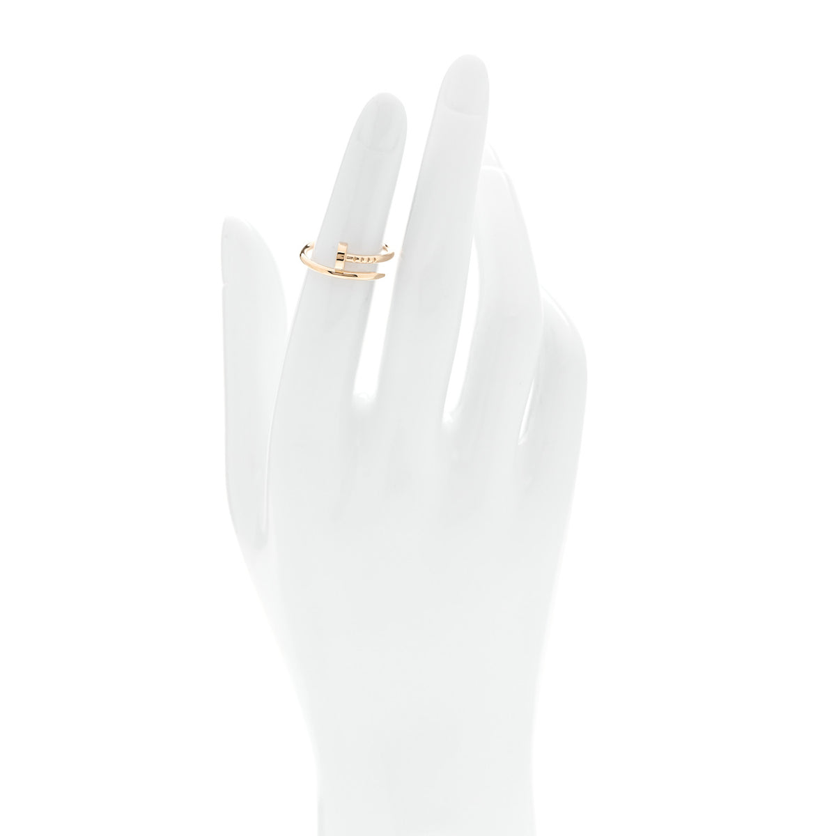 Cartier 18K Yellow Gold Small Juste Un Clou Ring 49 5 2 of 6