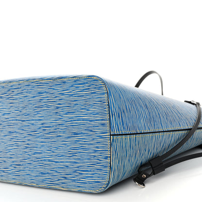 Louis Vuitton Epi Neverfull MM Denim Light 10 of 10