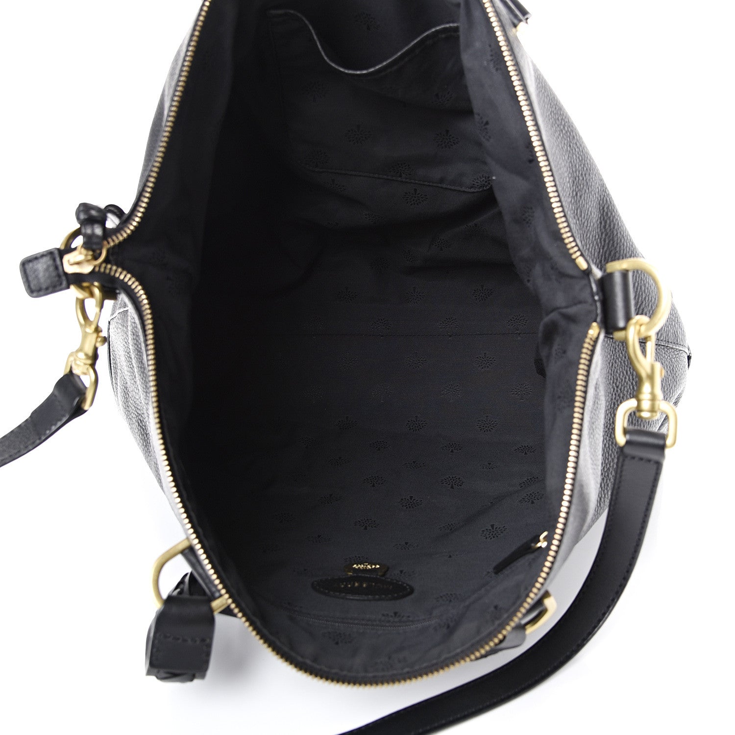 Mulberry Pebbled Calfskin Effie Tote Black 4 of 12