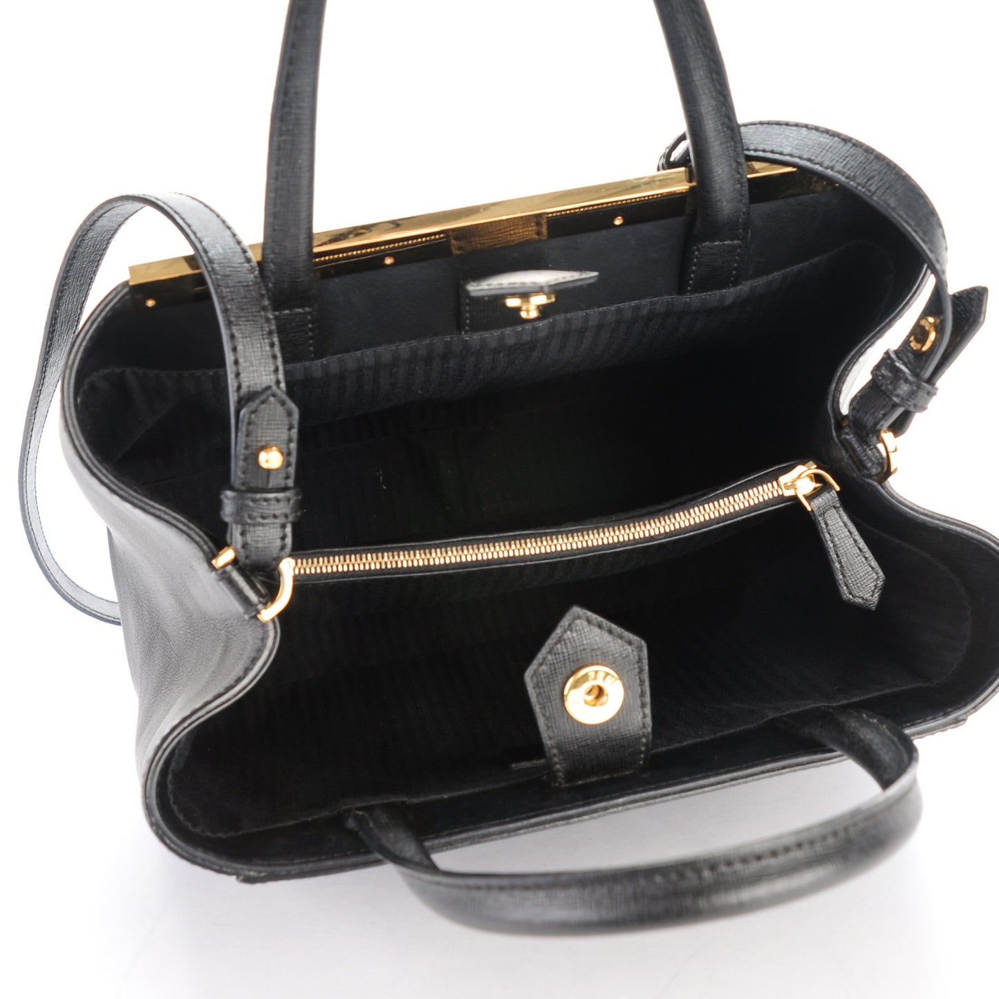 Vitello Elite Petite 2Jours Tote Black