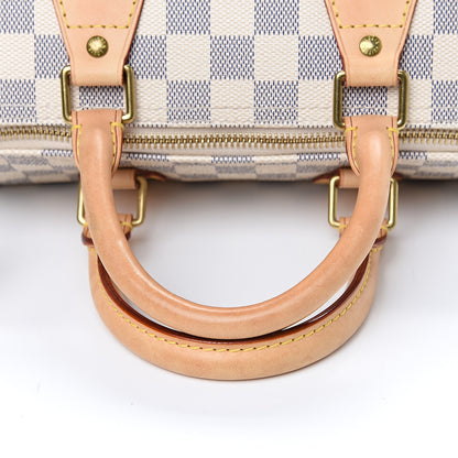 Louis Vuitton Damier Azur Speedy 25 10 of 12