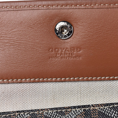 Goyard Goyardine Pouch Black Gold 6 of 7