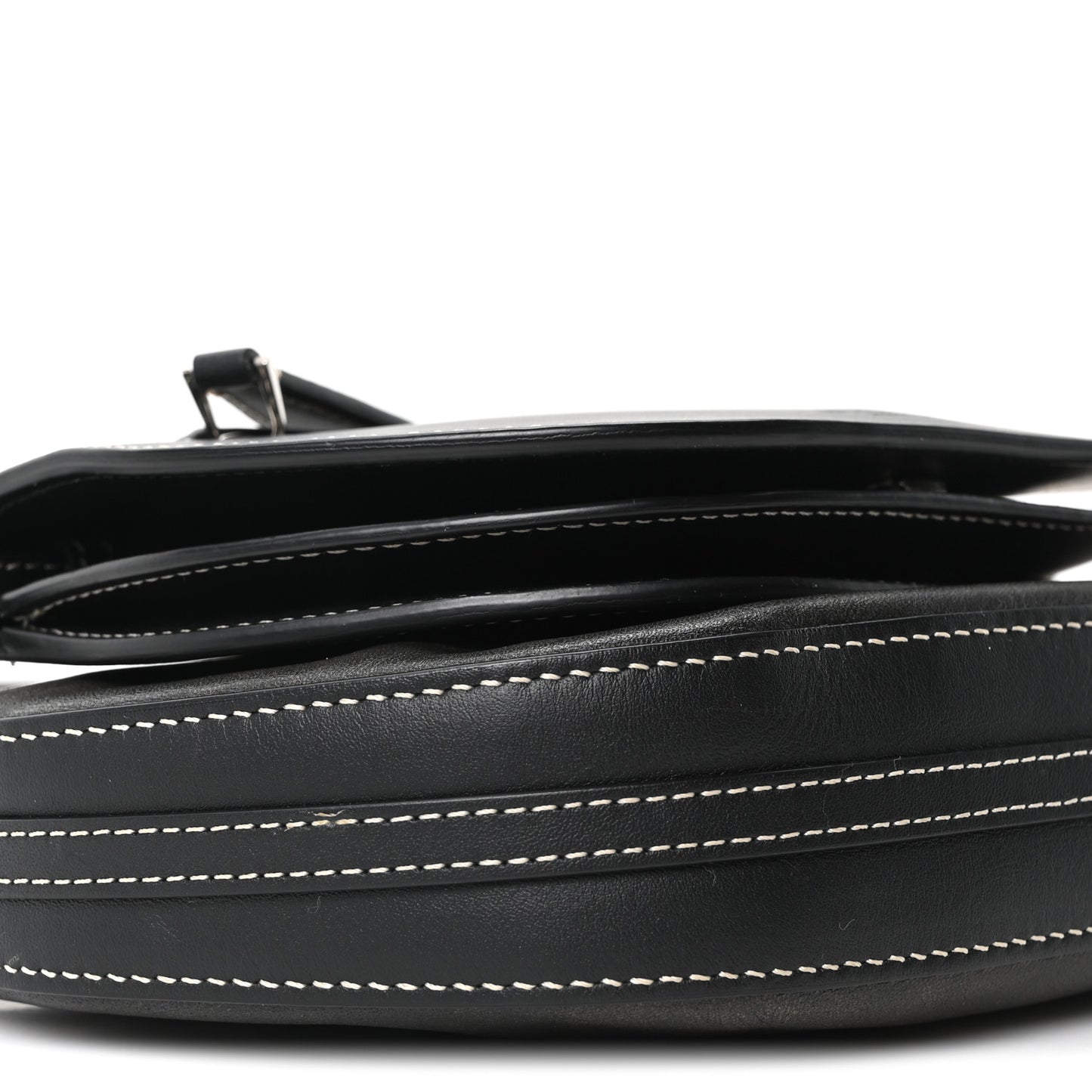 Smooth Calfskin Mini Double Olympia Black