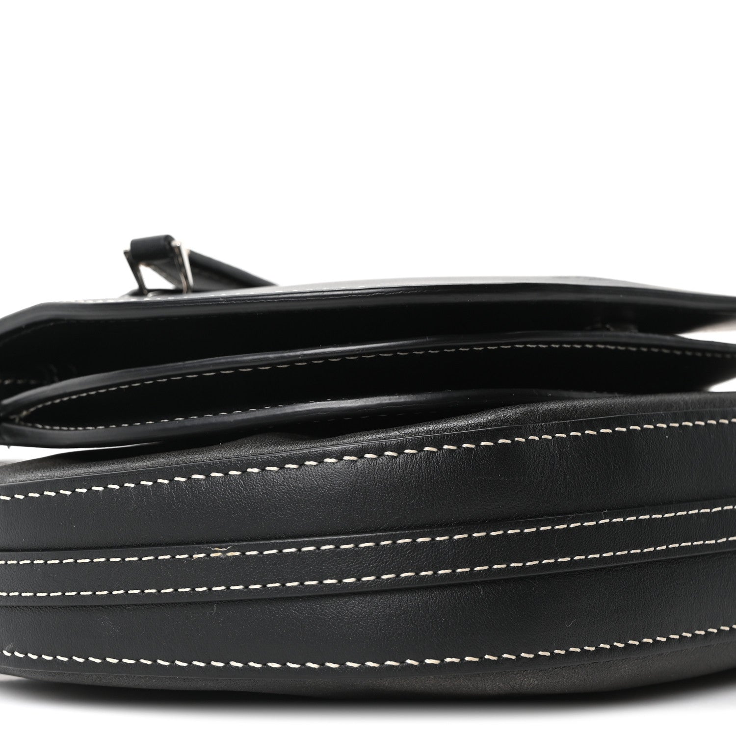 Burberry Smooth Calfskin Mini Double Olympia Black 8 of 9