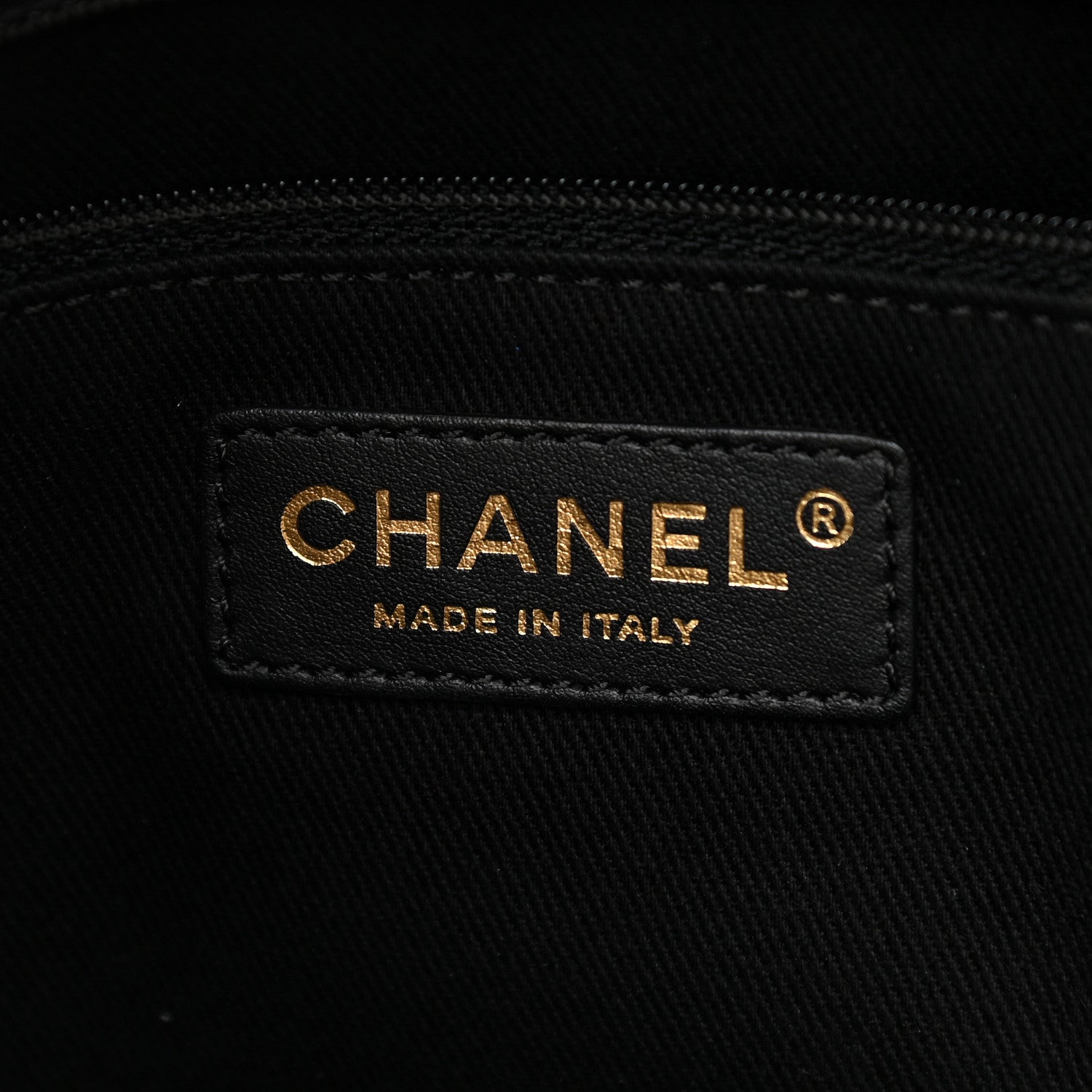 Chanel Caviar Large Shopping Tote Black 6 of 9