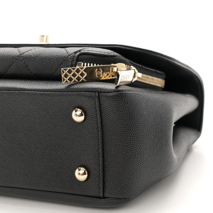 Chanel Caviar Quilted Medium Business Affinity Flap Black 10 of 10