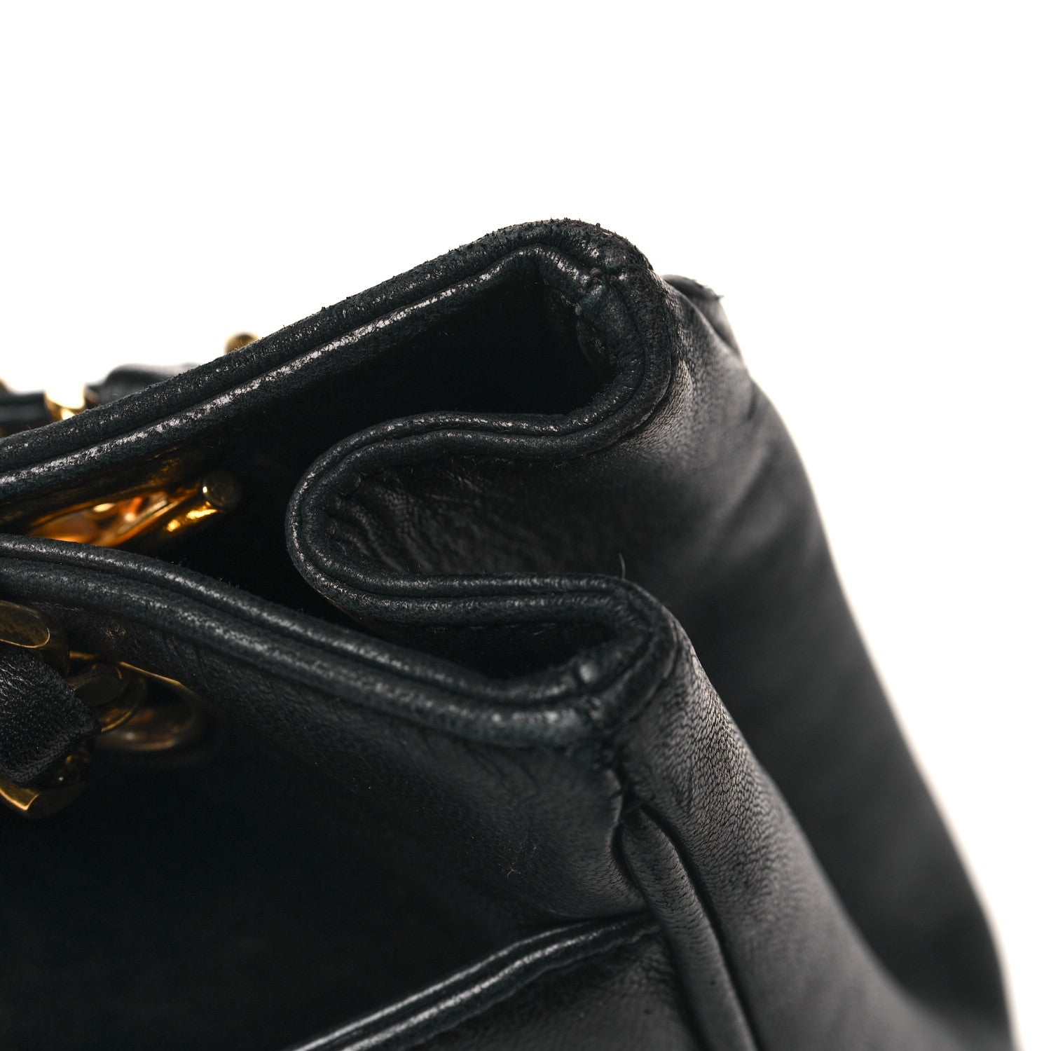 Chanel Lambskin CC Shoulder Bag Black 11 of 13