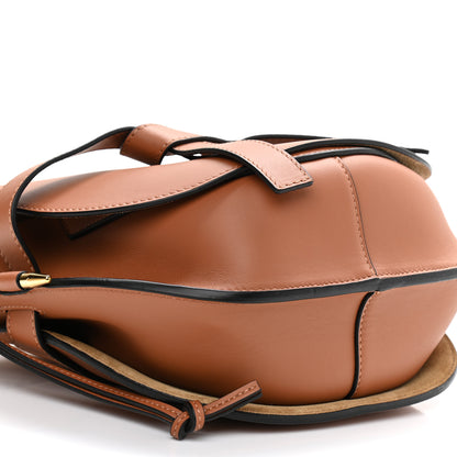 Loewe Calfskin Jacquard Medium Gate Dual Bag Tan 8 of 8