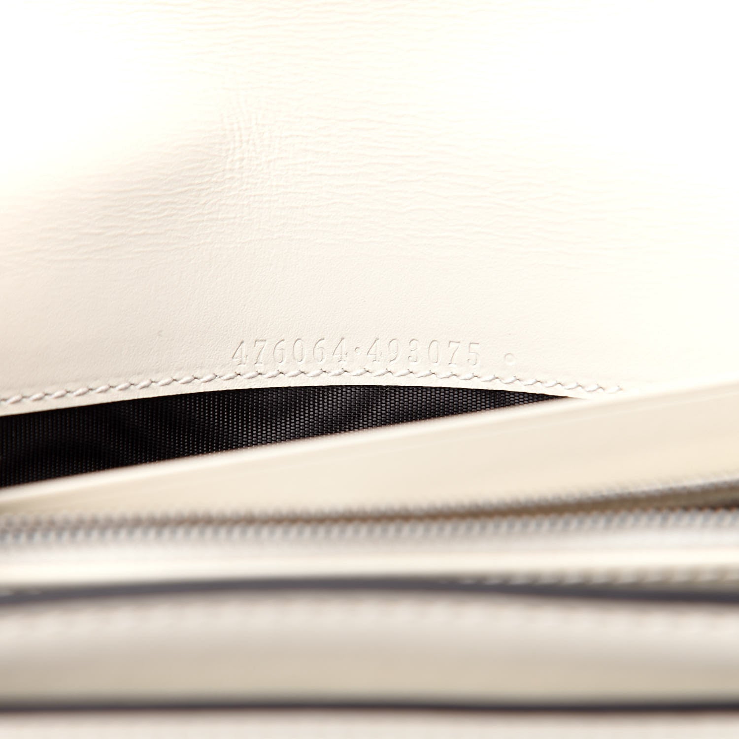 Gucci Calfskin Queen Margaret Flap Wallet White 6 of 7