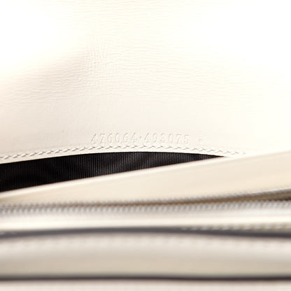 Gucci Calfskin Queen Margaret Flap Wallet White 6 of 7