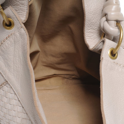 Bottega Veneta Cervo Intrecciato Shoulder Bag Pergamena 5 of 9