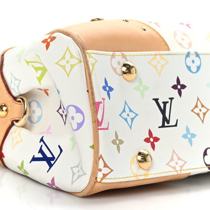 Louis Vuitton Monogram Multicolor Beverly MM White 7 of 9