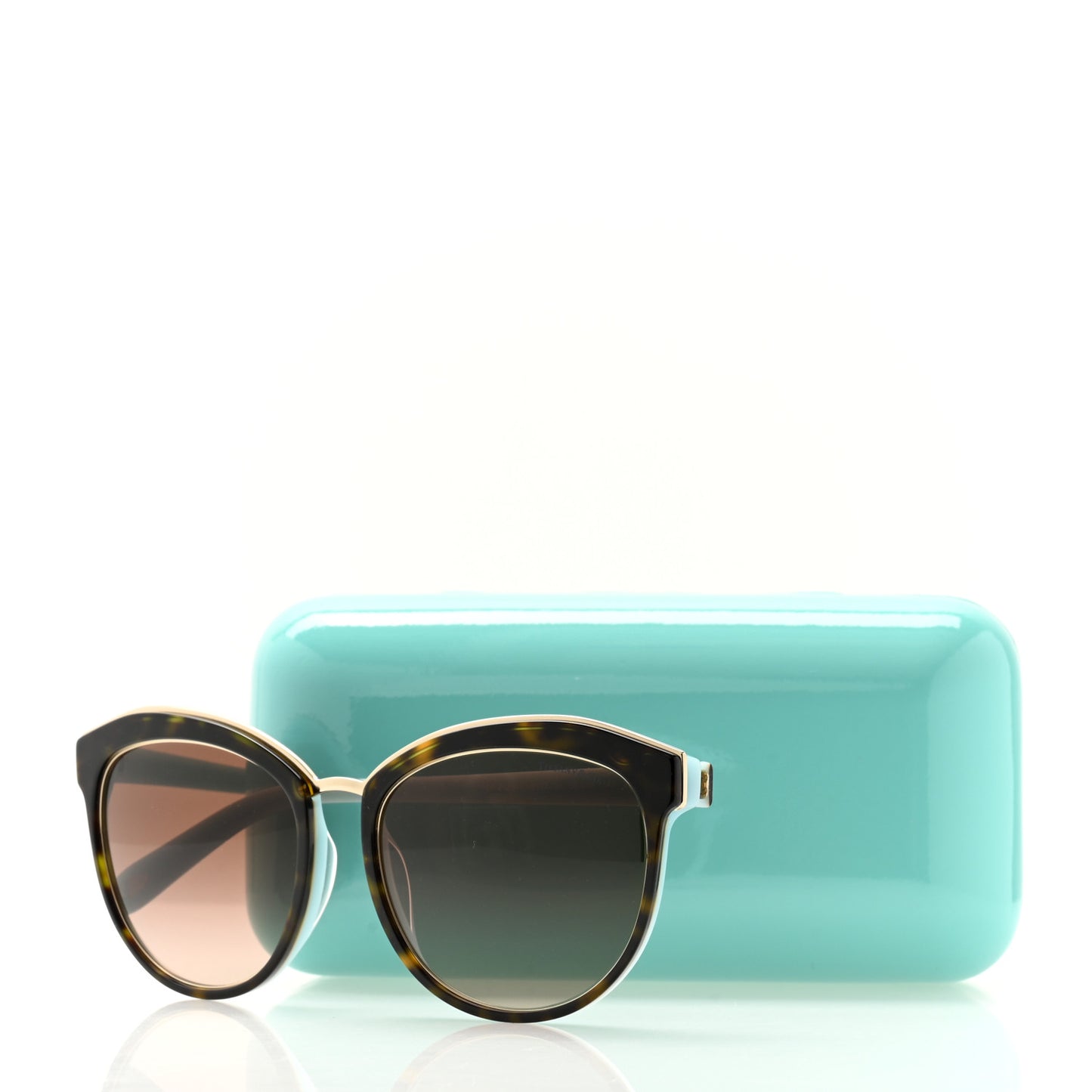 Acetate TF4146-F Sunglasses Havana Blue