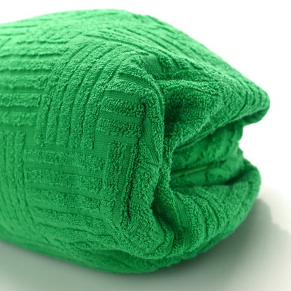 Bottega Veneta Sponge Fabric The Pouch Clutch Grass 8 of 8