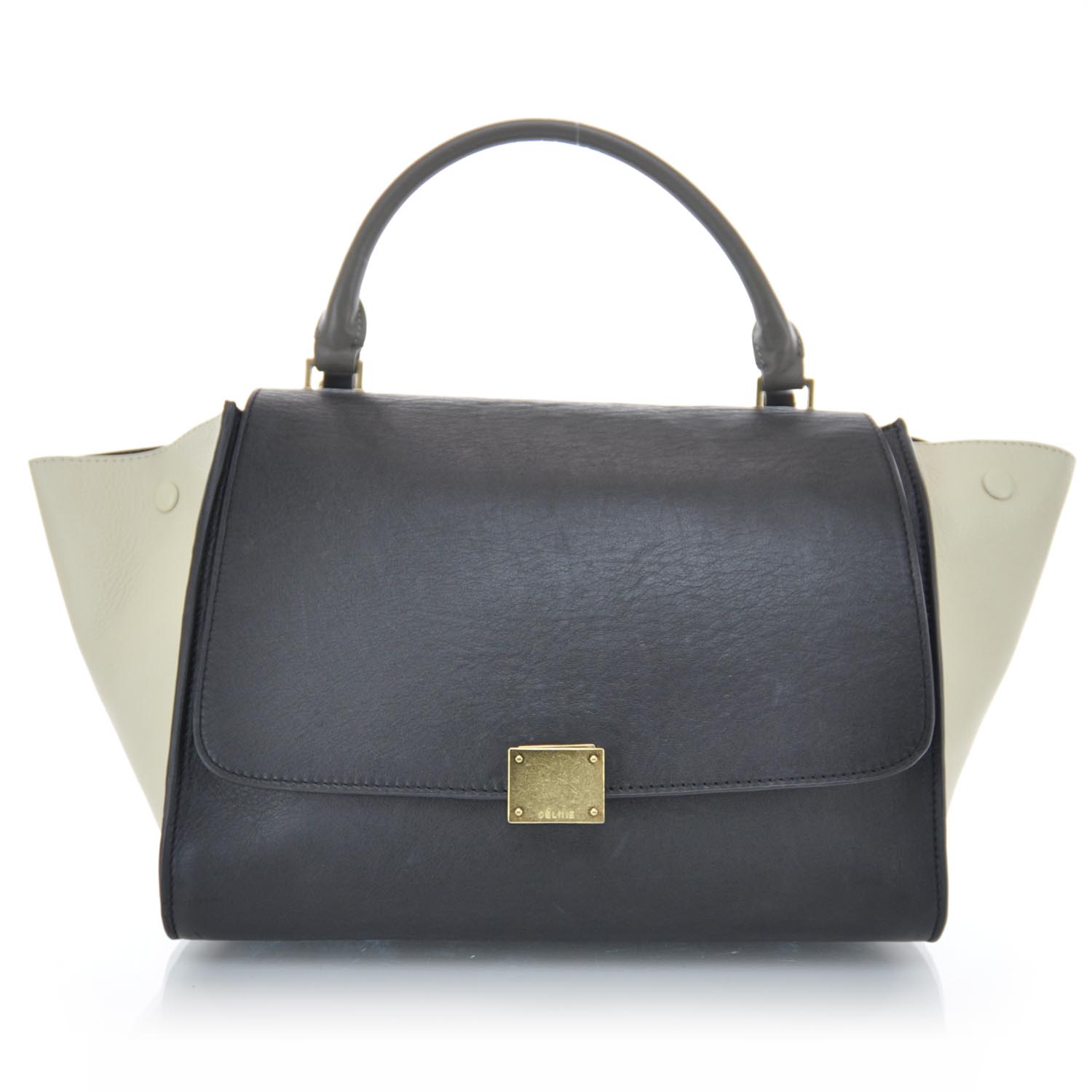 Celine Leather Tri-Color Trapeze 1 of 8