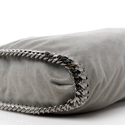 Stella McCartney STELLA MCCARTNEY Shaggy Deer Falabella Fold Over Tote Grey 11 of 12