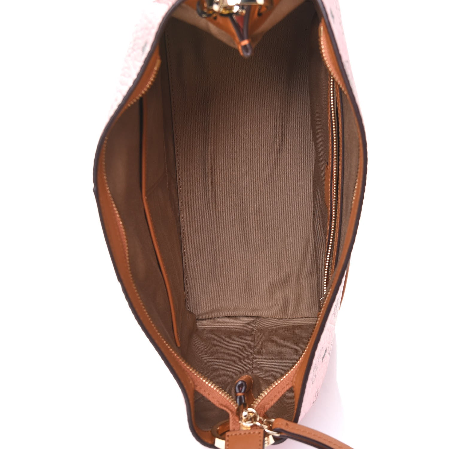 MCM Visetos Medium Klara Hobo Soft Pink 4 of 4