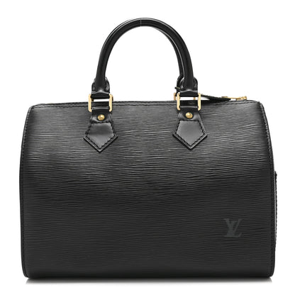 Louis Vuitton Epi Speedy 25 Black 1 of 10