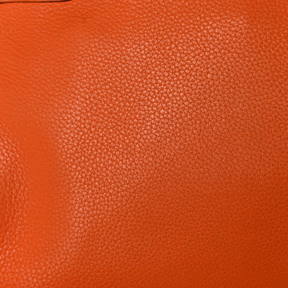 Hermes Taurillon Clemence Jypsiere 34 Orange 25 of 37