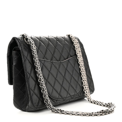 Chanel Aged Calfskin Lucky Charms 2.55 Reissue 225 Flap Black 2 of 12