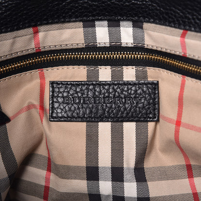 Burberry London Grainy Calfskin Medium Baynard Tote Black 8 of 16