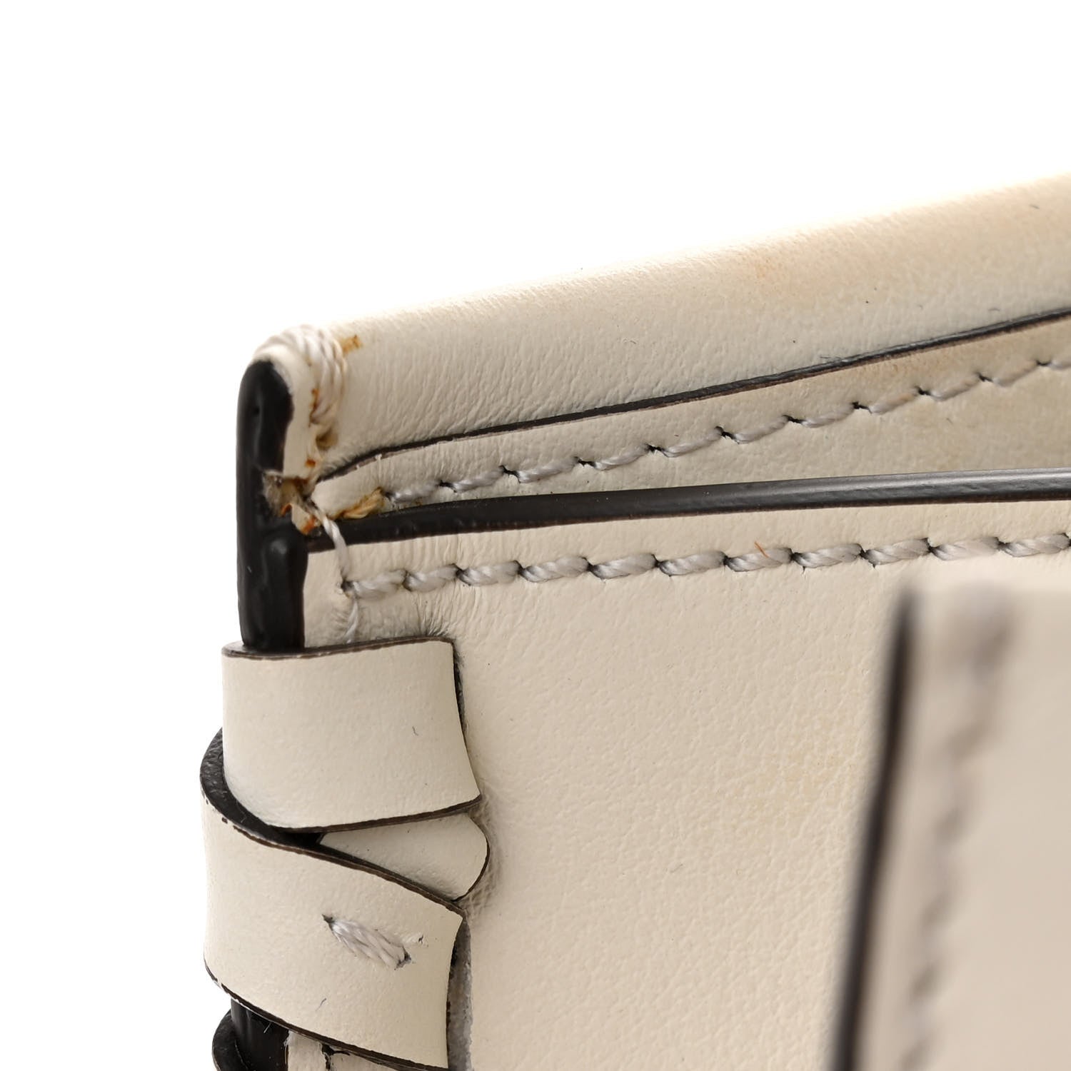 Fendi Vitello Century F is Fendi Whipstitch Bi-Color Small Runaway Satchel 11 of 11