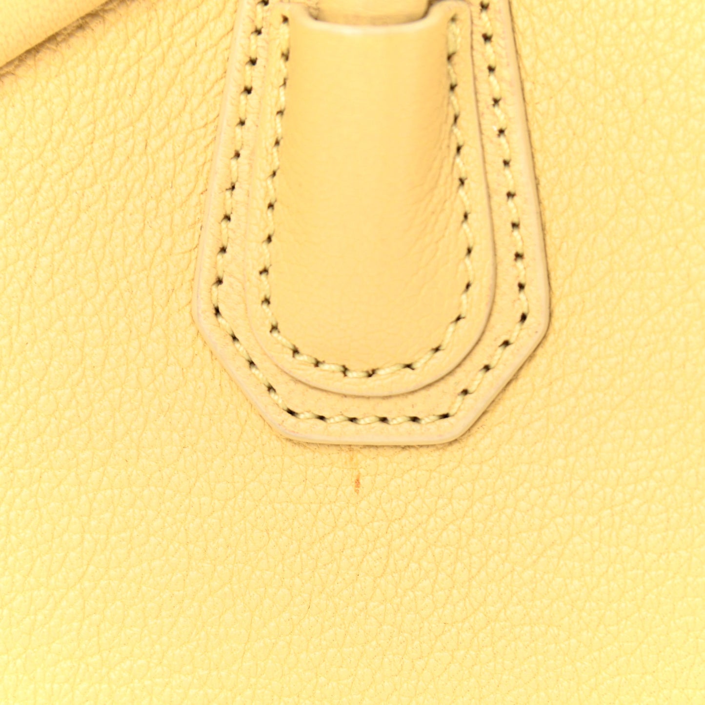 Sugar Goatskin Mini Antigona Yellow