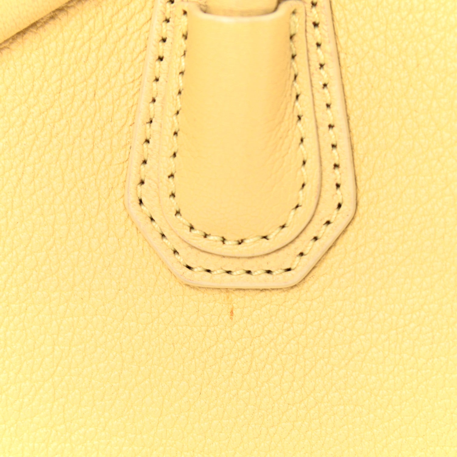 Givenchy Sugar Goatskin Mini Antigona Yellow 13 of 17
