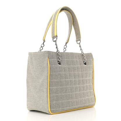 Chanel Canvas Camellia N°5 Tote Beige Black 3 of 12