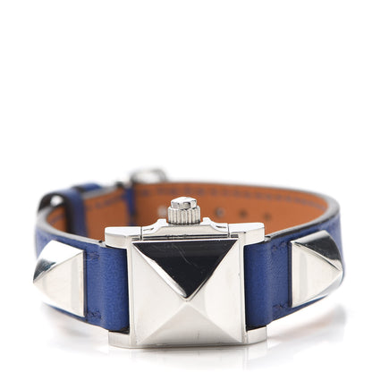Hermes Stainless Steel Courchevel 23mm Medor Quartz Watch Bleu France 5 of 5