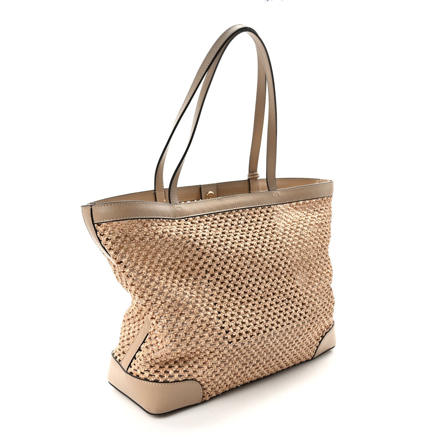 Straw Nine2Five East West Tote Barely