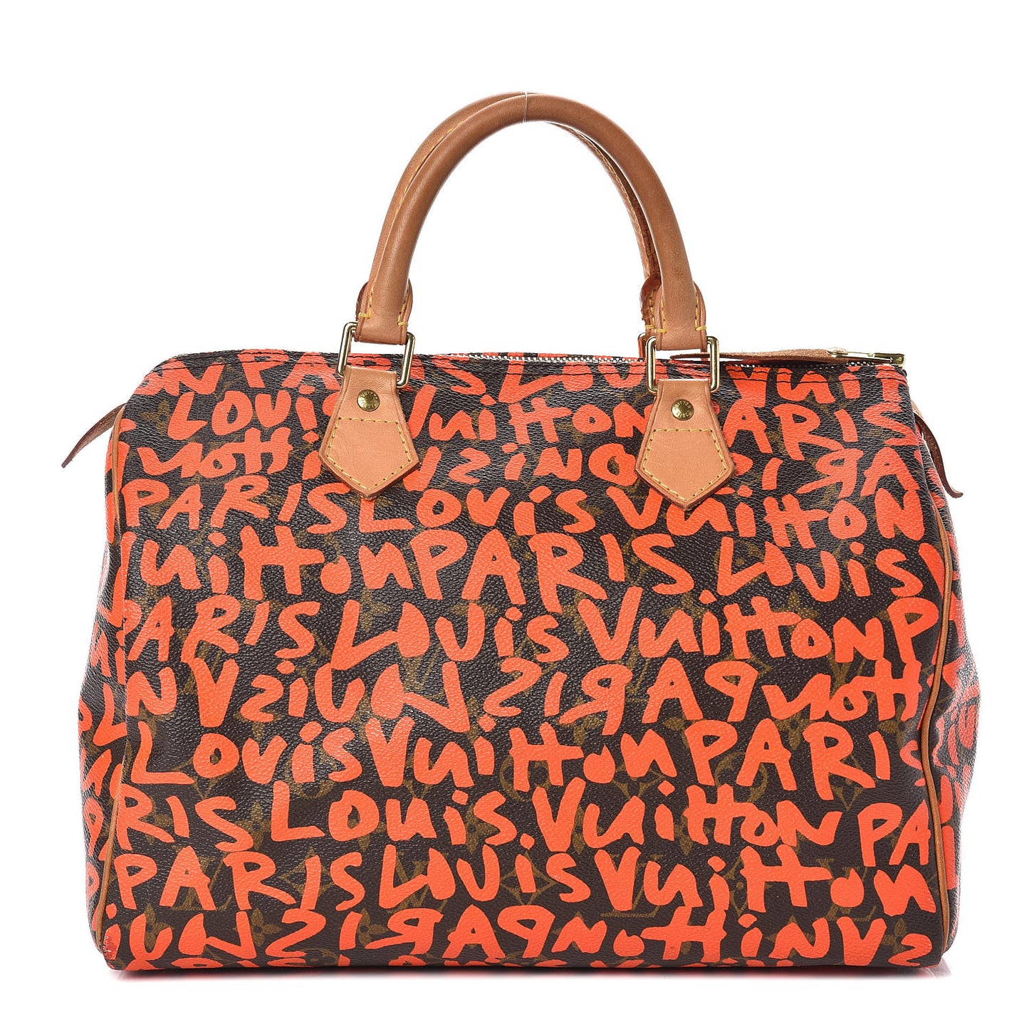 Monogram Graffiti Speedy 30 Orange